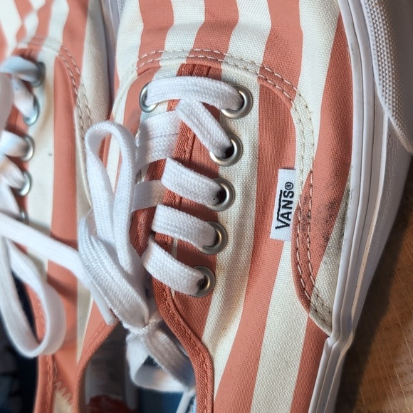 VANS Off the Wall UltraCush Stripe Tennis Shoe EUC SZ 7.5 - Picture 8 of 12